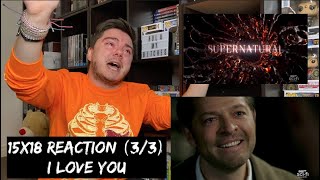 SUPERNATURAL  15x18 DESPAIR REACTION 33 [upl. by Naejeillib]