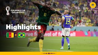 Dramatic late winner  Cameroon v Brazil  FIFA World Cup Qatar 2022 [upl. by Ididn]