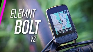 Wahoo ELEMNT BOLT V2 InDepth Review  Color Display Maps and More [upl. by Rudich]