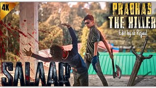 SALAAR BEST RECREATION SALAAR COAL MINED FIGHT SCENE BEST ACTION SPOOF eVER PRABHASBIG SHORT FUN [upl. by Aushoj745]