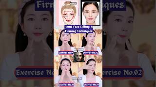 Home Face Lifting amp Firming Techniques facetightening yoga yogafacial facelift facial shorts [upl. by Tadeas]