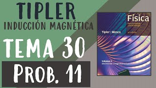 Tipler  Inducción Magnética  Problemas de Física Resueltos [upl. by Oiceladni550]