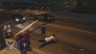 GTA V ballas vs families fight 4 [upl. by Verneuil182]