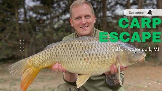 Suffolk Water Park M1 Carp Fishing 2023  CARP ESCAPE [upl. by Redvers648]