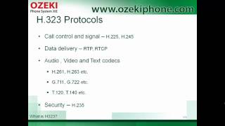 What is H323 a Detailed Description on H323 Protocol and the Way It Can Be Used [upl. by Calloway]