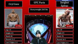 UFC Paris Main Event Breakdown amp Prediction  Ciryl Gane vs Serghei Spivak [upl. by Westmoreland16]