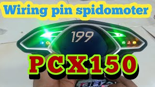 Wiring speedometer pcx 150 [upl. by Yticilef]