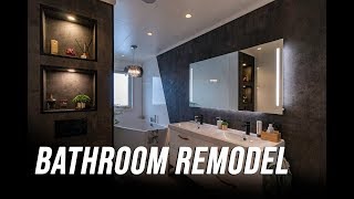 Remodeling the master bathroom  Oppussing av bad [upl. by Ardiedal]