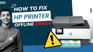 How To Fix HP Printer Offline Error Windows Mac [upl. by Legin]