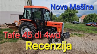 Tafe 45 DI 4WD RECENZIJA [upl. by Naji]