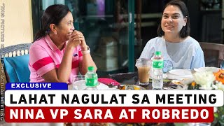 Nawindang Ang Lahat sa Pagkikita ni VP Sara Duterte At Leni Robredo [upl. by Llenrad479]