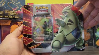 Pokémon V Strikers Tin Opening Tyranitar [upl. by Lenoel]