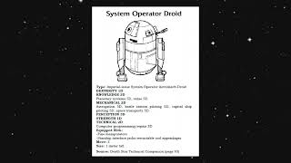 System Operator Droid [upl. by Enehpets651]