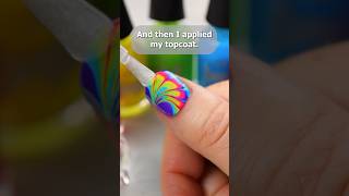 Lets try a water marble 😳😬 nailart nailpolish [upl. by Gregson]