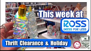 Crazy Thrifty Sale at Ross 🔹Holiday Decor Trends [upl. by Fenwick]