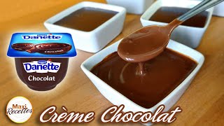 Crème au Chocolat façon Danette  Recette Facile et pas Cher [upl. by Asecnarf731]