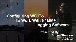 Configuring WSJTx To Work With N1MM Logging Software [upl. by Annairda]