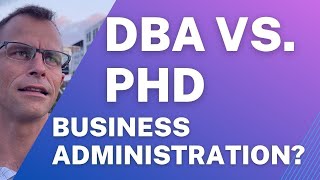 DBA Vs PhD Uncommon Ultimate Showdown Of Business Doctorates  Which One Is Your Dream Degree [upl. by Ahs]