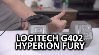 Logitech G402 Hyperion Fury Gaming Mouse  Inhumanly Fast [upl. by Naimaj]