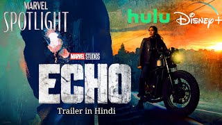 Echo Trailer in Hindi  Only on Disney Plus  Marvel Studios India Hindi [upl. by Ennairod]