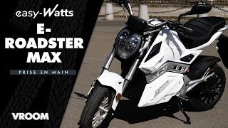 Test ERoadster Max  la moto électrique puissante en manque de finesse [upl. by Lowery894]