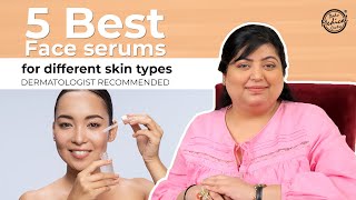 Top 5 Serums for Face  Vitamin C Hyaluronic Acid Niacinamide Retinol amp Peptide Dr Nivedita Dadu [upl. by Cutcheon335]