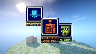 I Build Copper Golem Glare and Allay In Minecraft Mob Vote 2021 [upl. by Nelleh235]