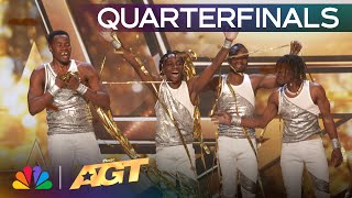 Hakuna Matata Acrobats Receives The GOLDEN BUZZER From Sofia Vergara  Quarterfinals  AGT 2024 [upl. by Navar]