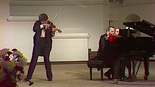 Sergei Stadler plays Schumann Ernst Schubert Chopin  video 1988 [upl. by Nhoj]