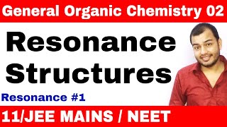 Organic Chemistry  GOC 02  Resonance 01  How to Draw Resonance Structures IIT JEE  NEET [upl. by Eba]