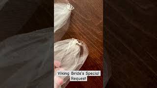 Alternative Viking bride ￼ a special request for the couple’s handfasting ceremony celtic [upl. by Clintock]