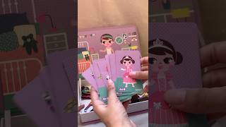 every girls favorite clothes changing doll magnetic clothes changing doll unboxing shorts [upl. by Alekat]