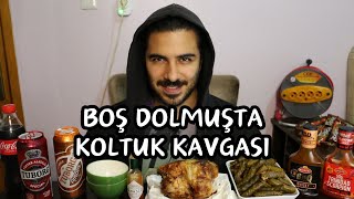 Boş Dolmuşta Koltuk Kavgası Mukbang  100 Gerçek Bir Hikaye [upl. by Hayikaz]