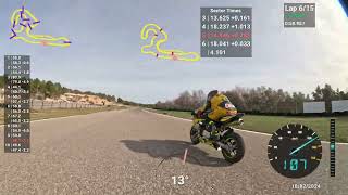 Sebastian Dear on the Ohvale 160 at Circuit Móra dEbre Catalonia Spain [upl. by Argent]