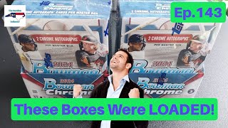 2024 Bowman Chrome Baseball Master Boxes 1  Ep143 [upl. by Enotna550]