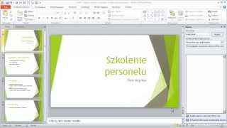 POWERPOINT  Szybka zmiana kolorystyki w całej prezentacji [upl. by Eniamat]