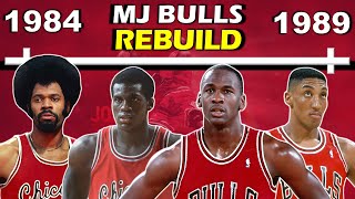 Timeline of MICHAEL JORDAN and the CHICAGO BULLS REBUILD  Rise of the Bulls  Air Jordan [upl. by Stodder65]