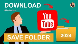 Where are YouTube Downloads Saved on PC  Folder Path Premium [upl. by Evannia]