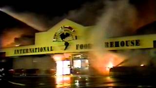 National Wholesale Liquidators Massive Fire Lodi NJ April 17th 1997 Historic Fire Huge Fire [upl. by Bartosch]