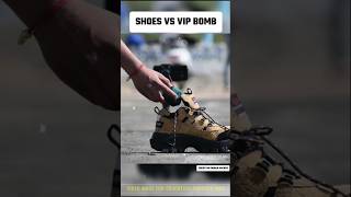 WOODLAND SHOES VS VIP BOMB 💣 MRINDIANHACKER CrazyXYZ shorts [upl. by Eanom]