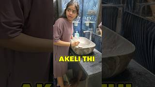 💀 AAJ MAIN GHAR PAR AKELI THI TO HORROR 😭😱 Mini Vlog shorts minivlog ashortaday trending [upl. by Ramsa]