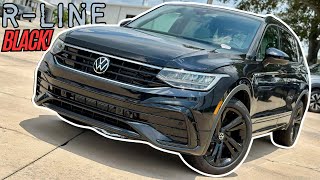 2024 Volkswagen Tiguan SE RLine Black Combines Tech Luxe and Practicality [upl. by Grigson]