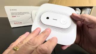 XSense Smoke Detector 6 Pack [upl. by Eilarol]