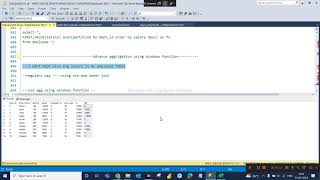 DA12 SQL DAY15 first value agg using window functionrolling sum [upl. by Ailefo]