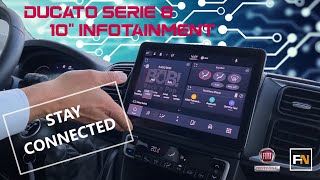 Das NEUE 10quot Infotainmentsystem des Fiat Ducato 2021 [upl. by Essy283]