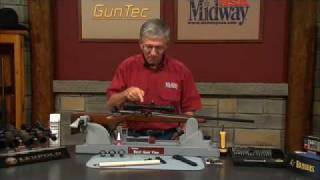 How to Level Rifle Scope Crosshairs Presented by Larry Potterfield  MidwayUSA Gunsmithing [upl. by Maurene522]