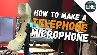 How to Make a Telephone Microphone [upl. by Damian174]