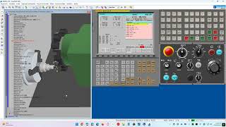 Simulador de Torno CNC CNC Lathe Simulator [upl. by Peony]