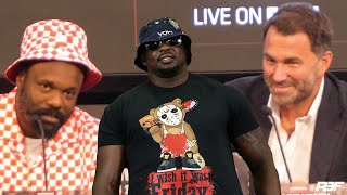 DEREK CHISORA REVEALS TO EDDIE HEARN WHAT DILLIAN WHYTE TOLD HIM OVER FAILED DRUG TEST [upl. by Laamak444]