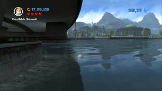 LEGO City Undercover 100 Guide  Blackwell Bridge Overworld Area  All Collectibles [upl. by Lolly]